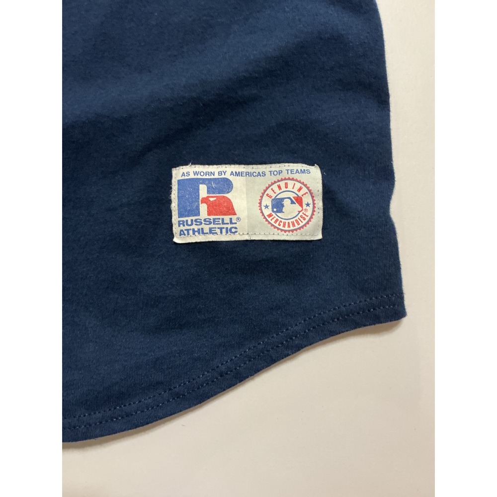 VTG‎ USA Made 90s Russell Athletic Anaheim Angels Winged Logo Baseball Jersey L - Picture 3 of 7